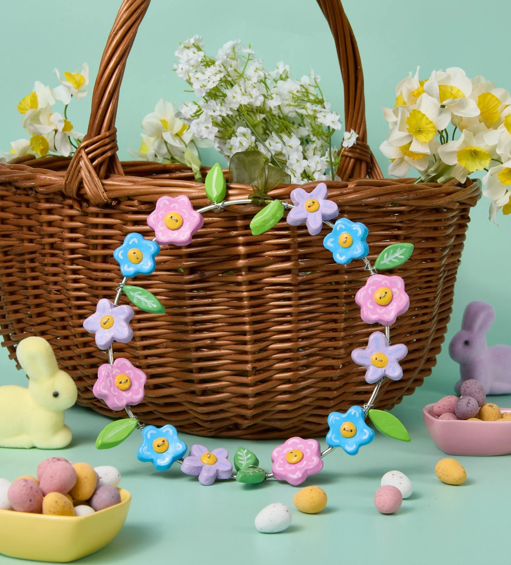 Blossom Burst Wreath: Craft Your Own Floral Wreath - Image 9