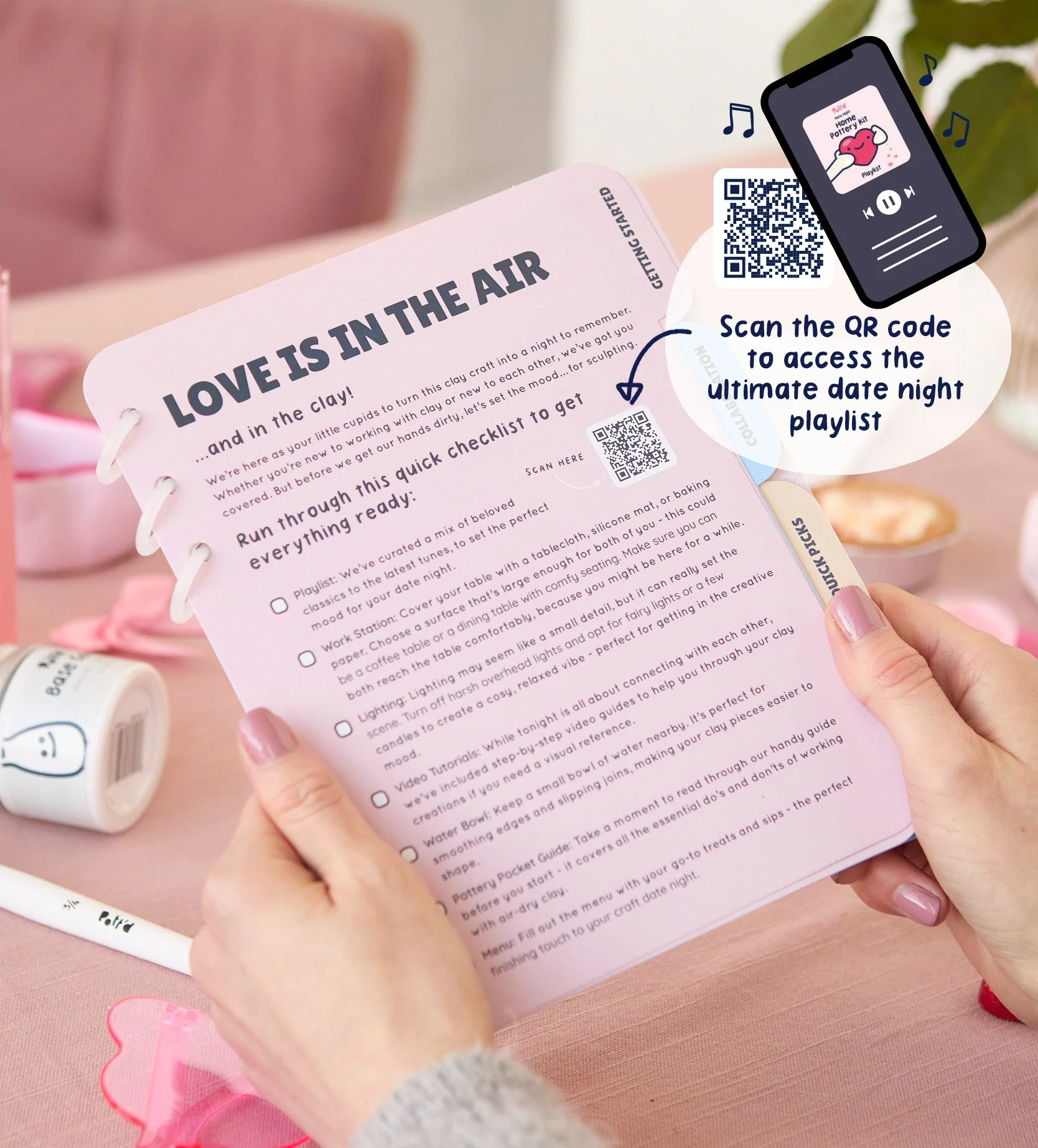 Date Night Home Pottery Kit - Image 5