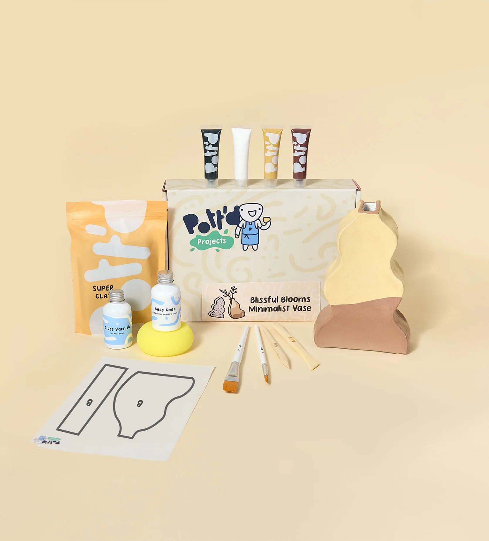 Blissful Blooms Minimalist Vase - Image 27